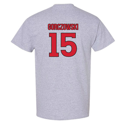 Rutgers - NCAA Men's Soccer : Simon Gorczowski - Sport Shersey T-Shirt-1