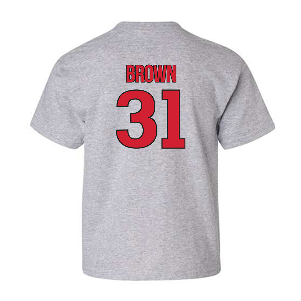 Rutgers - NCAA Men's Soccer : Logan Brown - Sport Shersey Youth T-Shirt-1