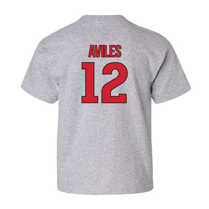 Rutgers - NCAA Men's Soccer : Lenny Aviles - Sport Shersey Youth T-Shirt-1