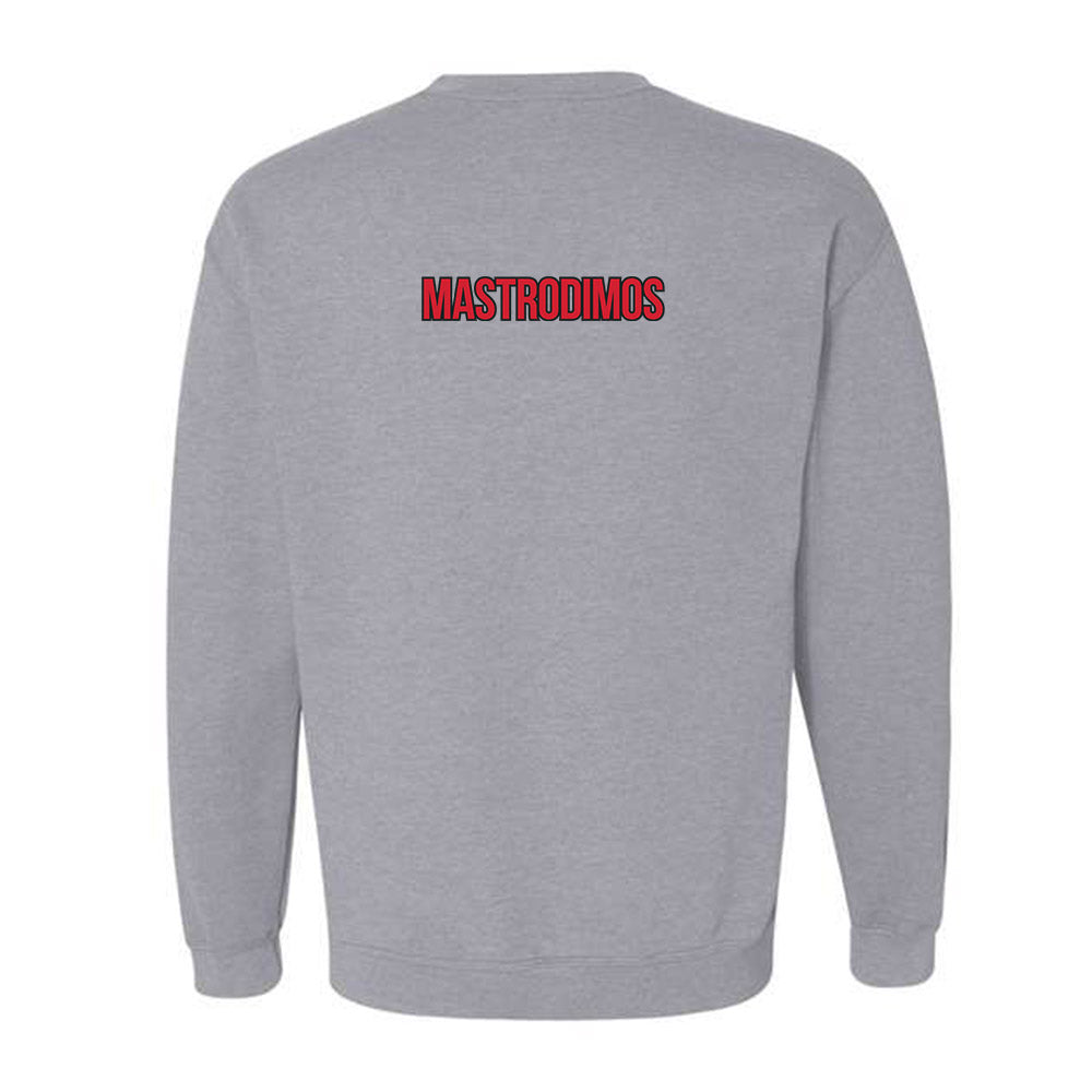 Rutgers - NCAA Men's Soccer : Zachary Mastrodimos - Sport Shersey Crewneck Sweatshirt-1