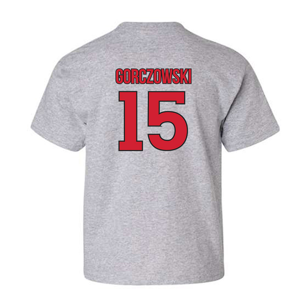 Rutgers - NCAA Men's Soccer : Simon Gorczowski - Sport Shersey Youth T-Shirt-1