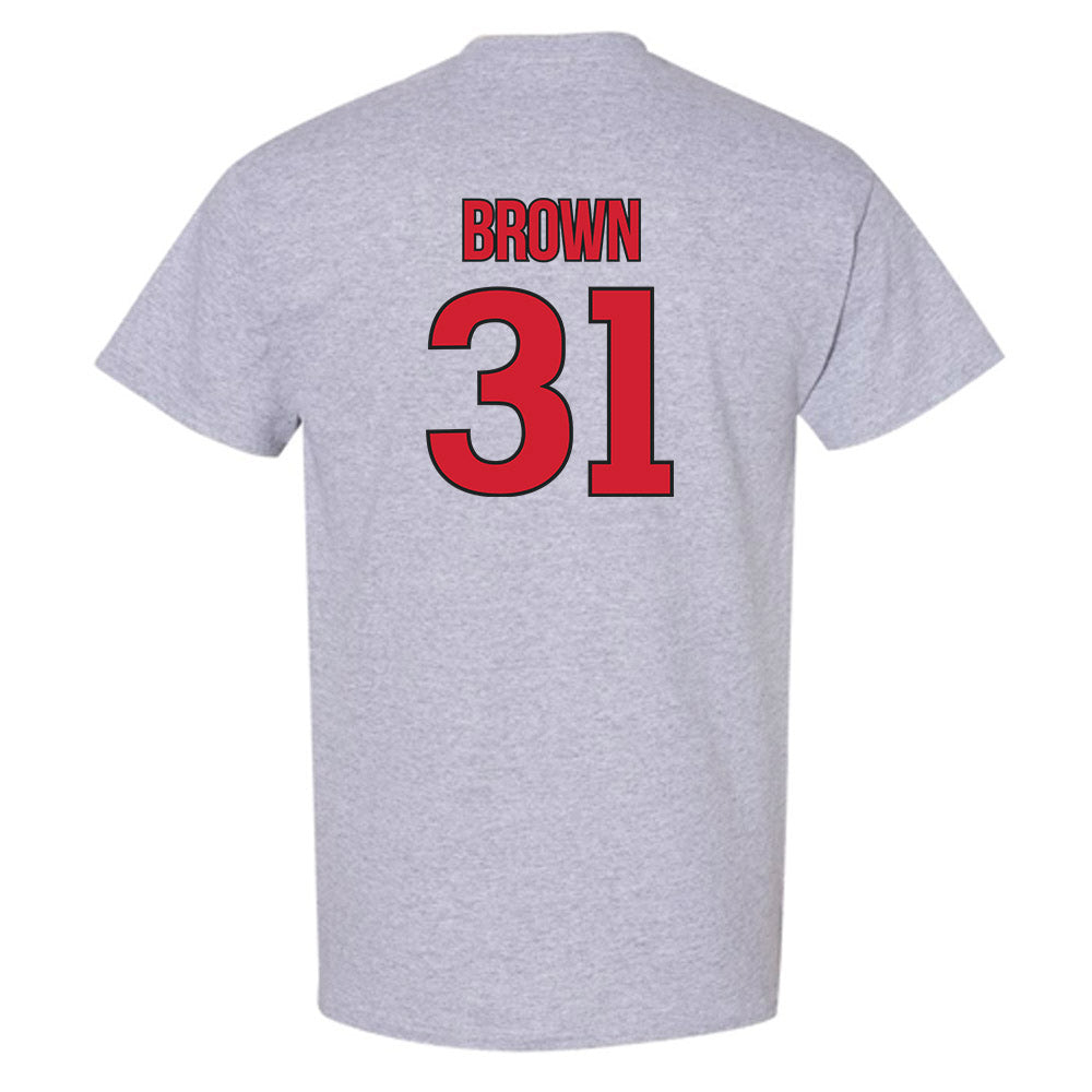 Rutgers - NCAA Men's Soccer : Logan Brown - Sport Shersey T-Shirt-1