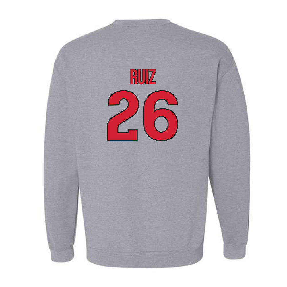 Rutgers - NCAA Men's Soccer : Erick Ruiz - Sport Shersey Crewneck Sweatshirt-1