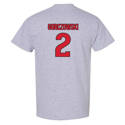 Rutgers - NCAA Men's Soccer : Simon Gorczowski - Sport Shersey T-Shirt-1