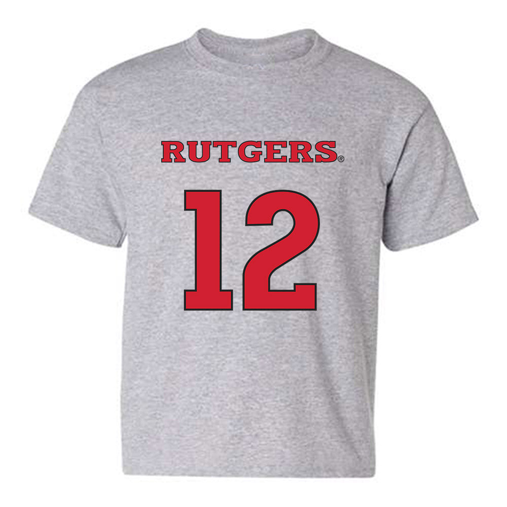 Rutgers - NCAA Men's Soccer : Lenny Aviles - Sport Shersey Youth T-Shirt-0