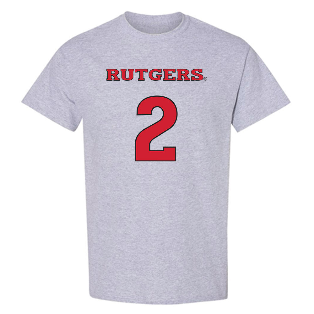 Rutgers - NCAA Men's Soccer : Simon Gorczowski - Sport Shersey T-Shirt-0
