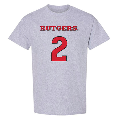 Rutgers - NCAA Men's Soccer : Simon Gorczowski - Sport Shersey T-Shirt-0
