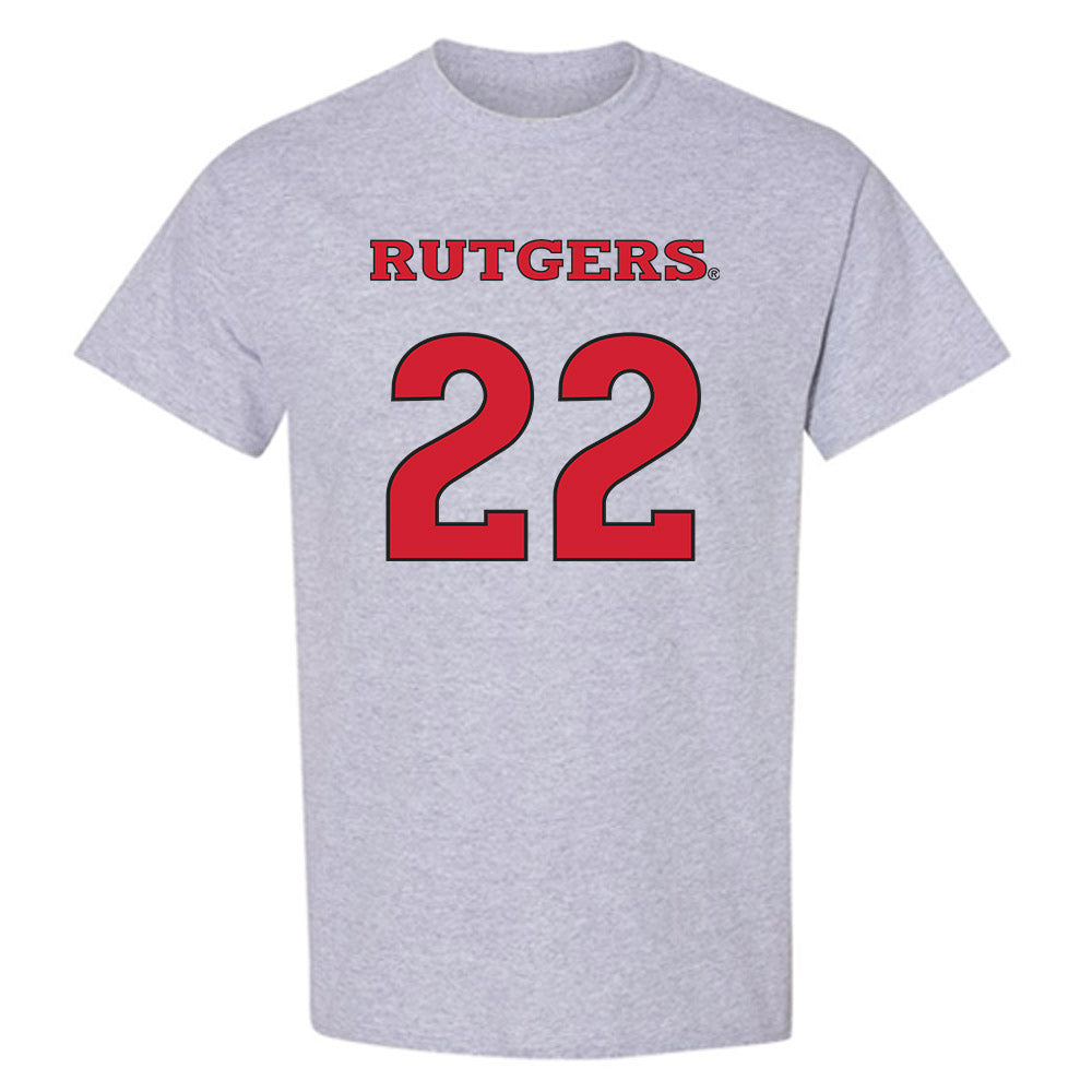 Rutgers - NCAA Men's Soccer : Francesco Diponzio - Sport Shersey T-Shirt-0
