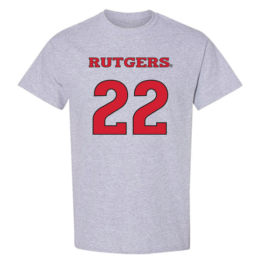 Rutgers - NCAA Men's Soccer : Francesco Diponzio - Sport Shersey T-Shirt-0