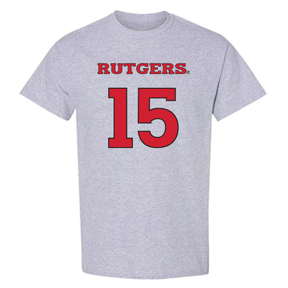 Rutgers - NCAA Men's Soccer : Simon Gorczowski - Sport Shersey T-Shirt-0