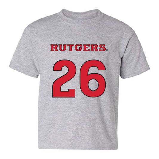 Rutgers - NCAA Men's Soccer : Erick Ruiz - Sport Shersey Youth T-Shirt-0