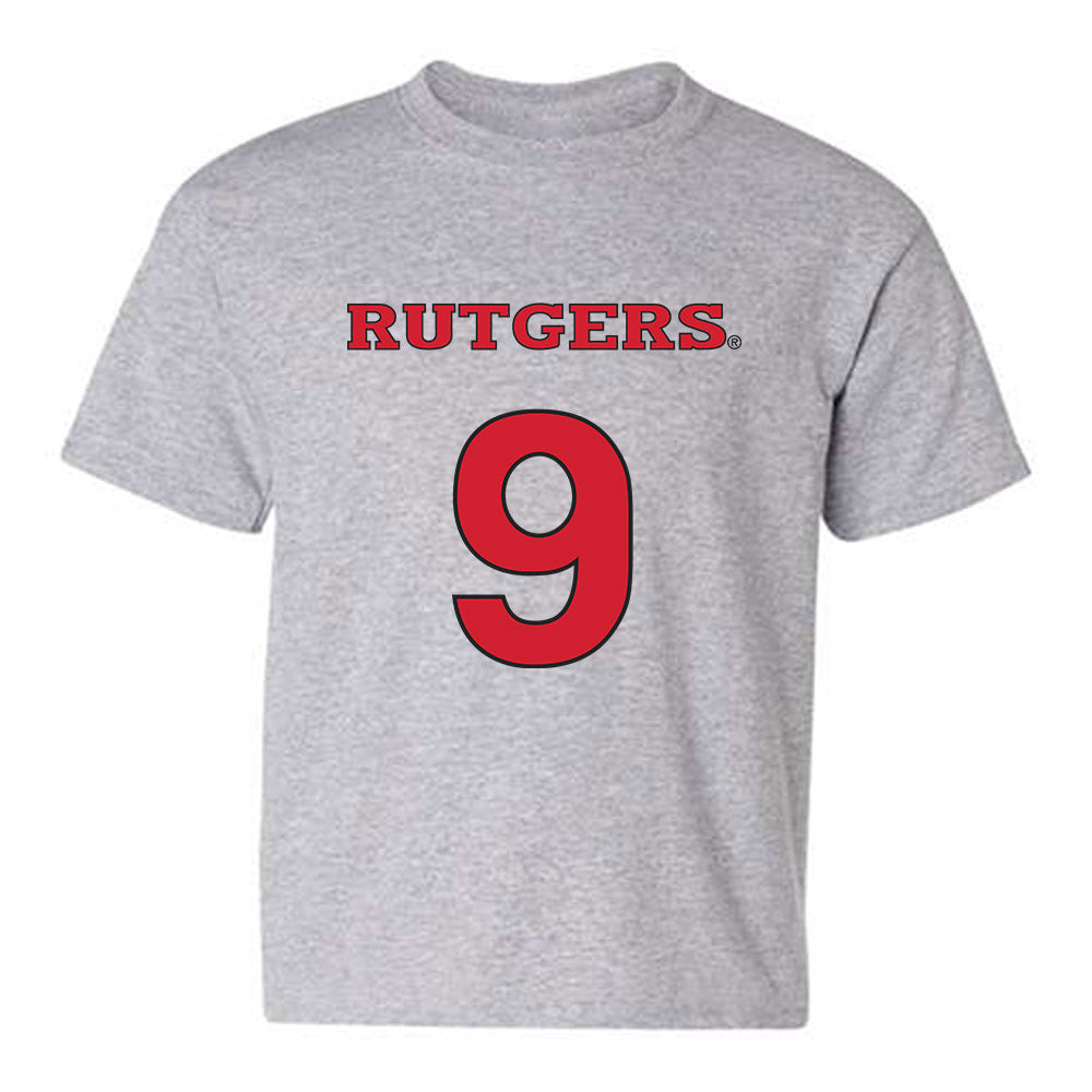 Rutgers - NCAA Men's Soccer : Andrew Kitch - Sport Shersey Youth T-Shirt-0