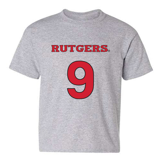 Rutgers - NCAA Men's Soccer : Andrew Kitch - Sport Shersey Youth T-Shirt-0