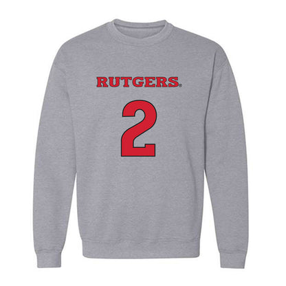 Rutgers - NCAA Men's Soccer : Simon Gorczowski - Sport Shersey Crewneck Sweatshirt-0