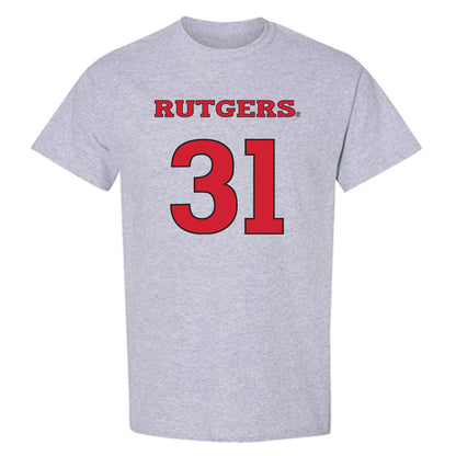 Rutgers - NCAA Men's Soccer : Logan Brown - Sport Shersey T-Shirt-0