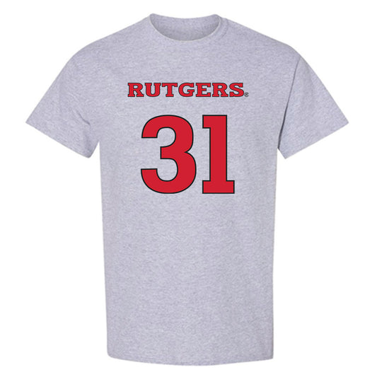 Rutgers - NCAA Men's Soccer : Logan Brown - Sport Shersey T-Shirt-0