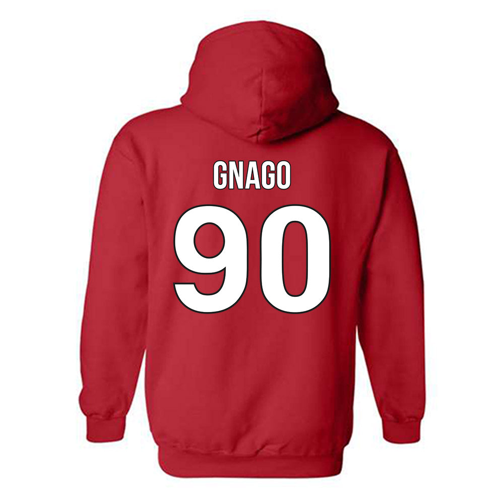 Rutgers - NCAA Football : Farell Gnago - Classic Shersey Hooded Sweatshirt-1