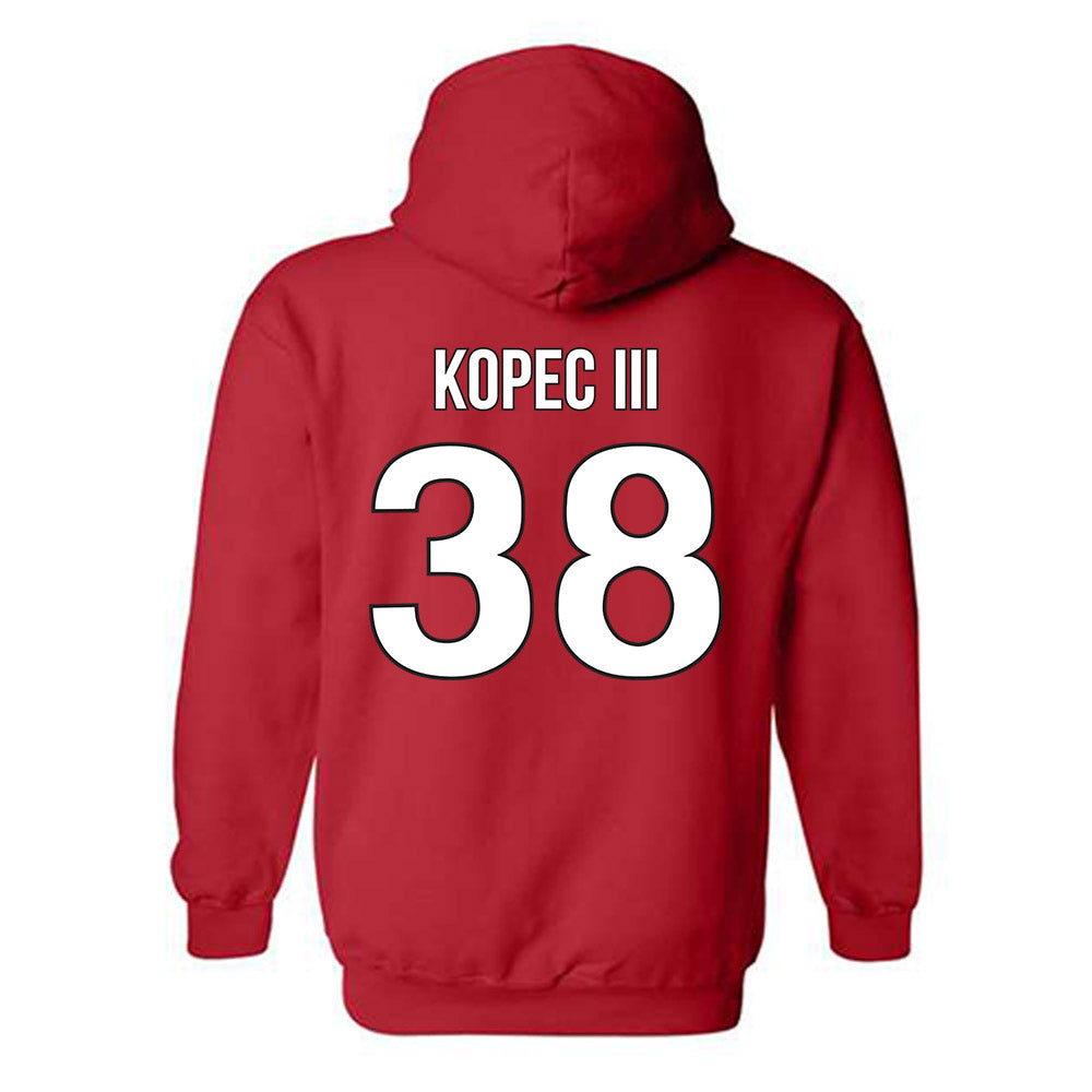 Rutgers - NCAA Football : Joey Kopec III - Classic Shersey Hooded Sweatshirt-1