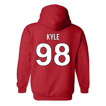 Rutgers - NCAA Football : Braxton Kyle - Classic Shersey Hooded Sweatshirt-1