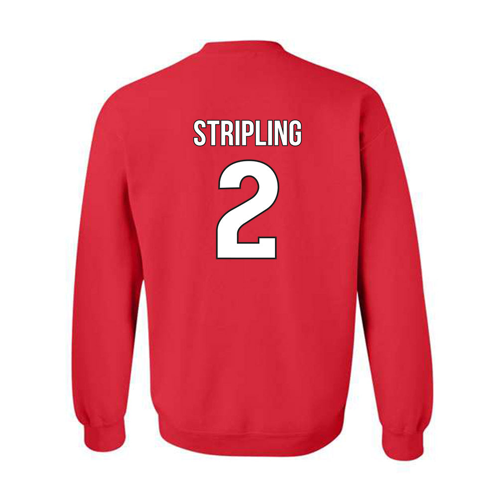 Rutgers - NCAA Softball : Hailey Stripling - Classic Shersey Crewneck Sweatshirt-1