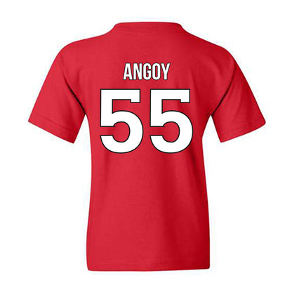 Rutgers - NCAA Football : Zaire Angoy - Classic Shersey Youth T-Shirt-1
