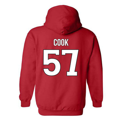 Rutgers - NCAA Football : Isaiah Cook - Classic Shersey Hooded Sweatshirt-1