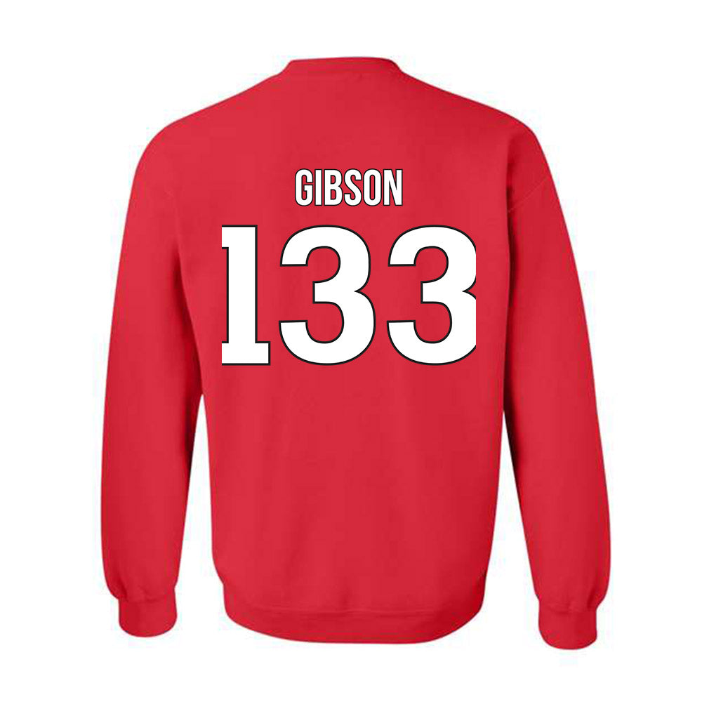 Rutgers - NCAA Wrestling : Mason Gibson - Classic Shersey Crewneck Sweatshirt-1