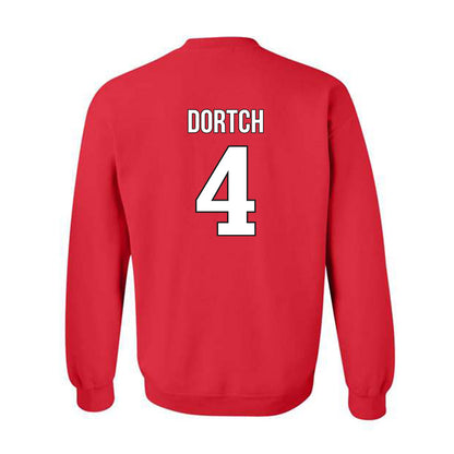 Rutgers - NCAA Men's Basketball : Bryce Dortch - Classic Shersey Crewneck Sweatshirt-1