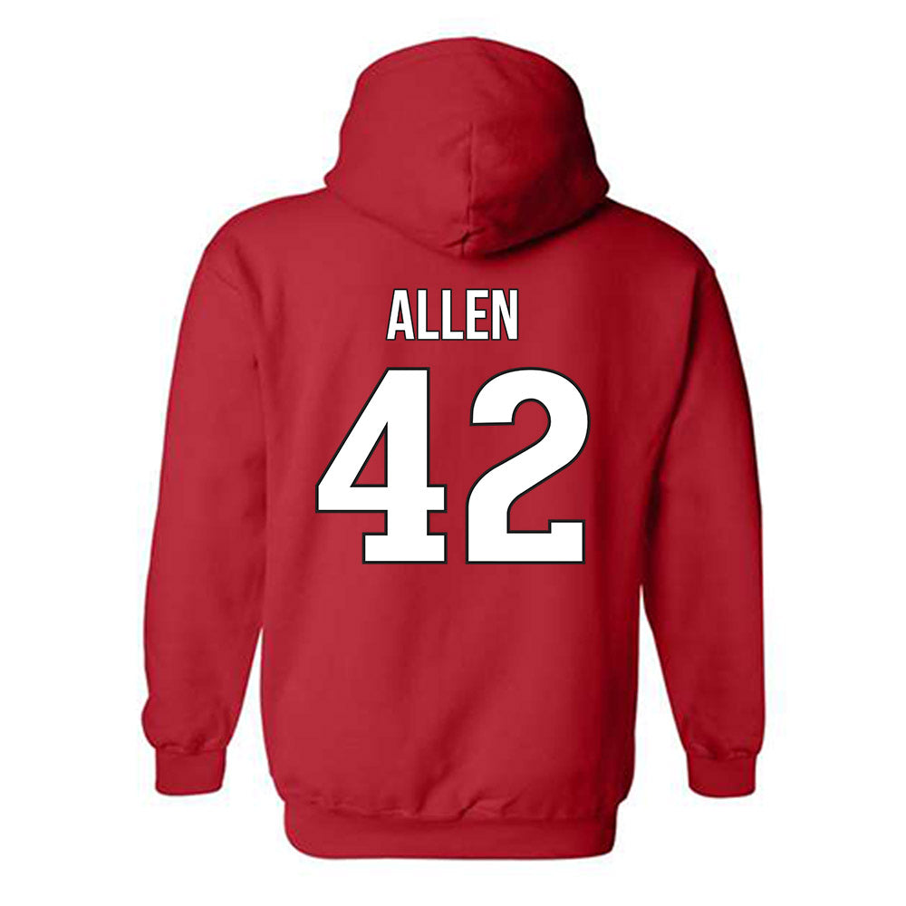 Rutgers - NCAA Football : Demetrious Allen - Classic Shersey Hooded Sweatshirt