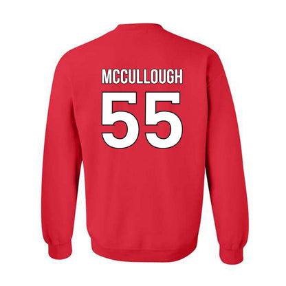 Rutgers - NCAA Men's Lacrosse : Charlie McCullough - Classic Shersey Crewneck Sweatshirt-1