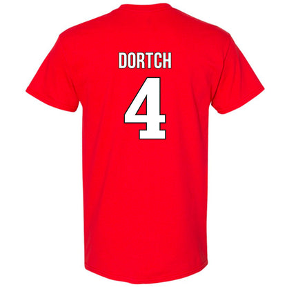 Rutgers - NCAA Men's Basketball : Bryce Dortch - Classic Shersey T-Shirt-1