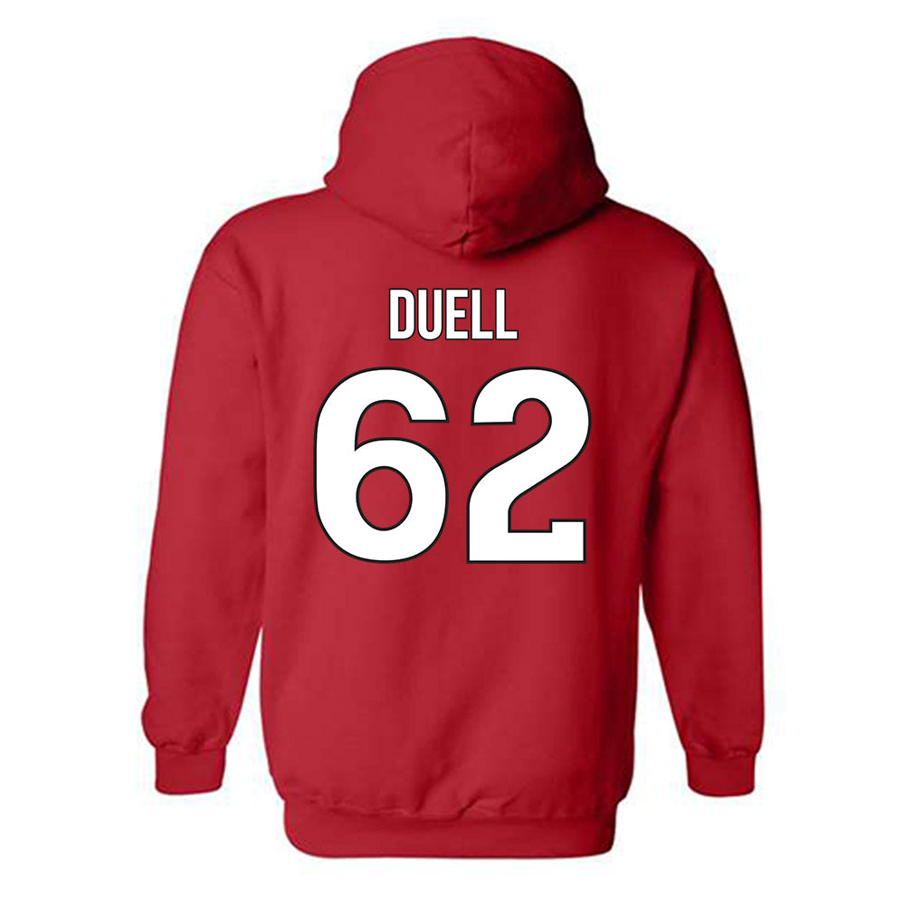 Rutgers - NCAA Football : Tyler Duell - Classic Shersey Hooded Sweatshirt-1