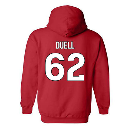 Rutgers - NCAA Football : Tyler Duell - Classic Shersey Hooded Sweatshirt-1