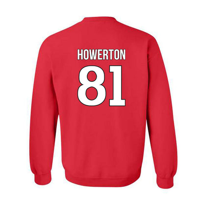 Rutgers - NCAA Football : DJ Howerton - Classic Shersey Crewneck Sweatshirt-1