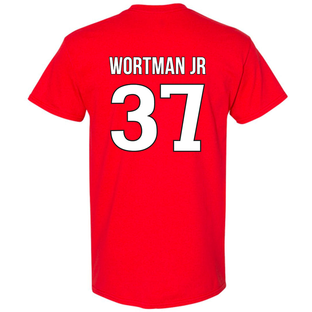 Rutgers - NCAA Football : RJ Wortman Jr - Classic Shersey T-Shirt-1