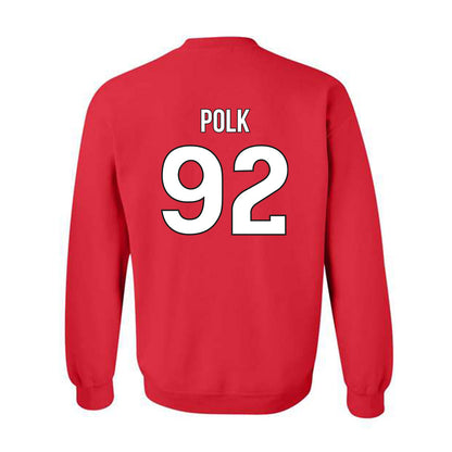Rutgers - NCAA Football : Jermaine Polk - Classic Shersey Crewneck Sweatshirt-1