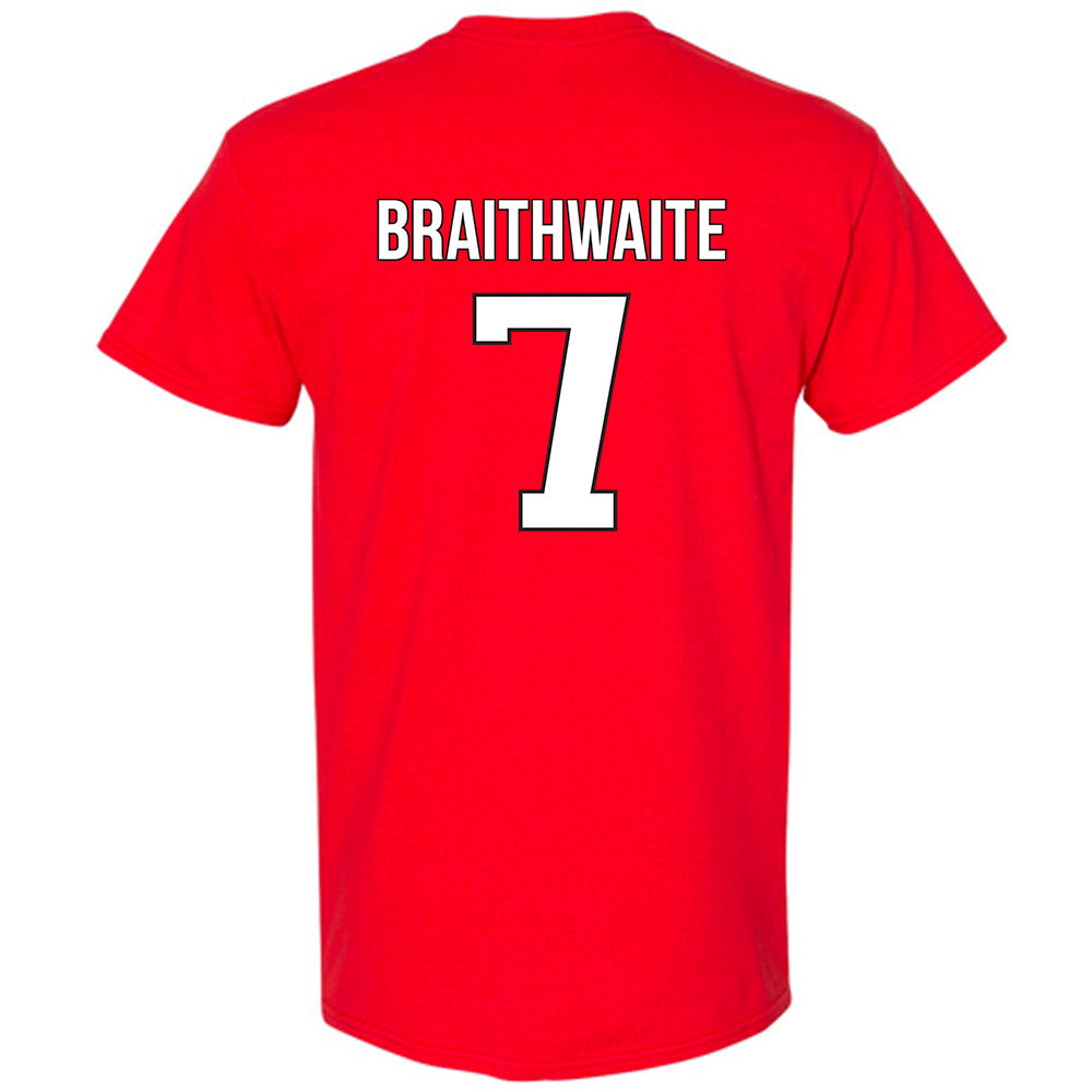 Rutgers - NCAA Football : Dylan Braithwaite - Classic Shersey T-Shirt