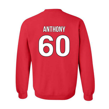 Rutgers - NCAA Football : Logan Anthony - Classic Shersey Crewneck Sweatshirt-1