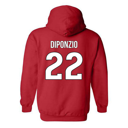 Rutgers - NCAA Men's Soccer : Francesco Diponzio - Classic Shersey Hooded Sweatshirt-1