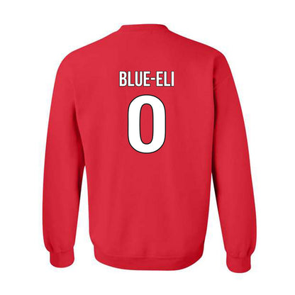 Rutgers - NCAA Football : Douglas Blue-Eli - Classic Shersey Crewneck Sweatshirt-1