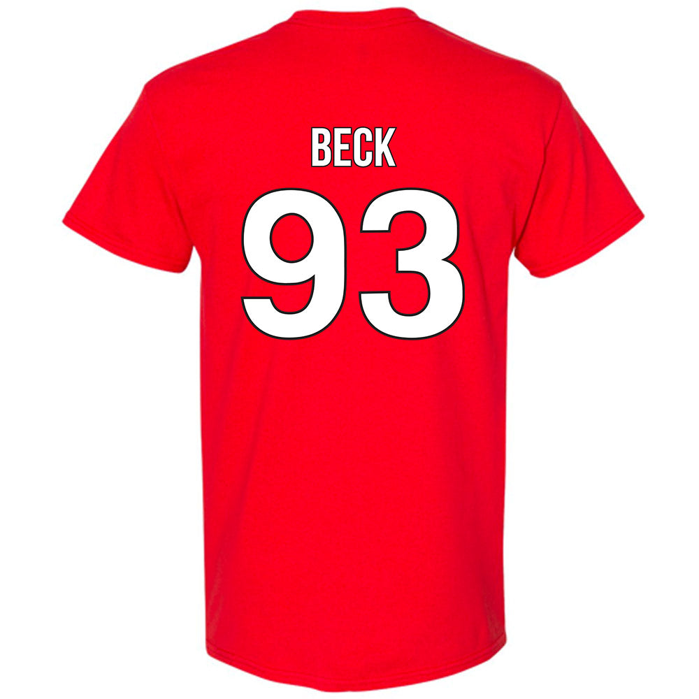 Rutgers - NCAA Football : Reece Beck - Classic Shersey T-Shirt-1