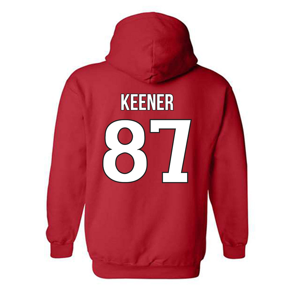 Rutgers - NCAA Football : Montgomery Keener - Classic Shersey Hooded Sweatshirt-1