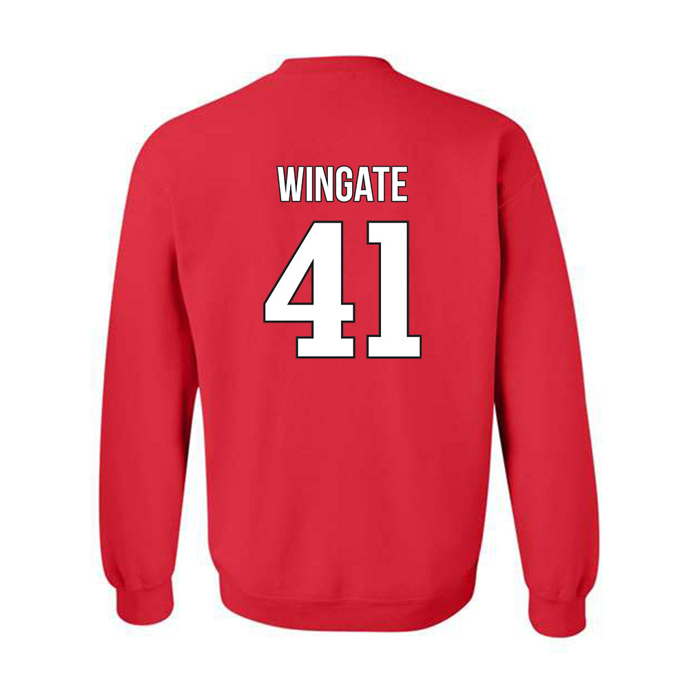 Rutgers - NCAA Football : Riley Wingate - Classic Shersey Crewneck Sweatshirt-1