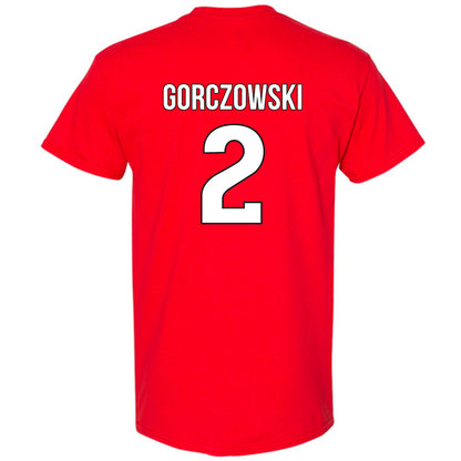 Rutgers - NCAA Men's Soccer : Simon Gorczowski - Classic Shersey T-Shirt-1