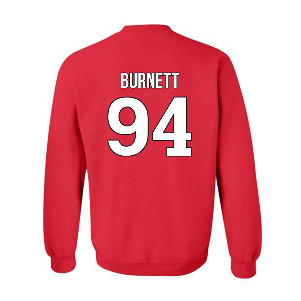 Rutgers - NCAA Football : Jdan Burnett - Classic Shersey Crewneck Sweatshirt-1