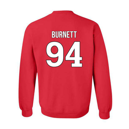 Rutgers - NCAA Football : Jdan Burnett - Classic Shersey Crewneck Sweatshirt-1