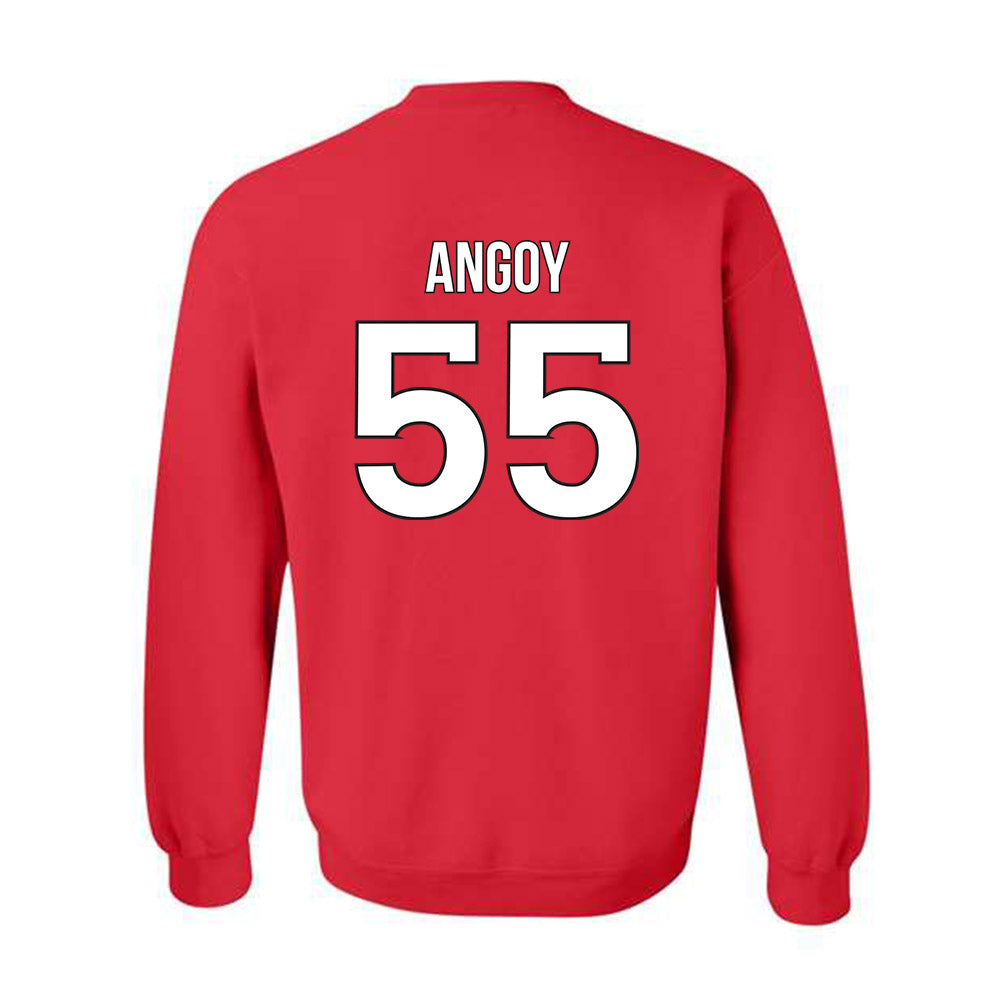Rutgers - NCAA Football : Zaire Angoy - Classic Shersey Crewneck Sweatshirt-1