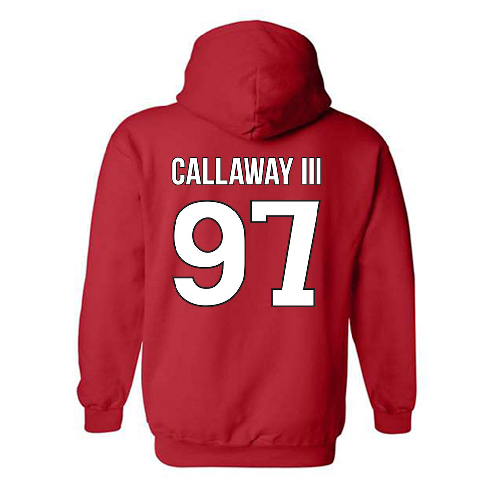 Rutgers - NCAA Football : Rinaldo Callaway III - Classic Shersey Hooded Sweatshirt-1