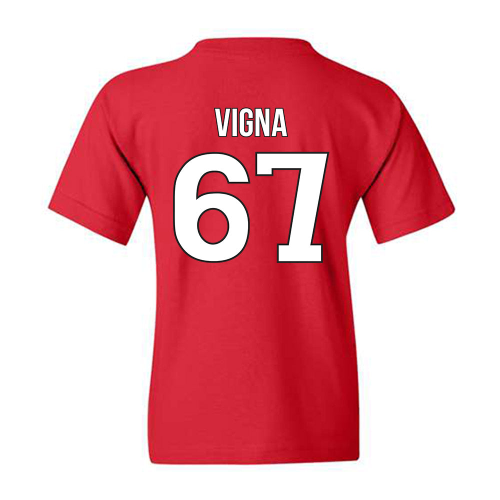 Rutgers - NCAA Football : Christopher Vigna - Classic Shersey Youth T-Shirt-1