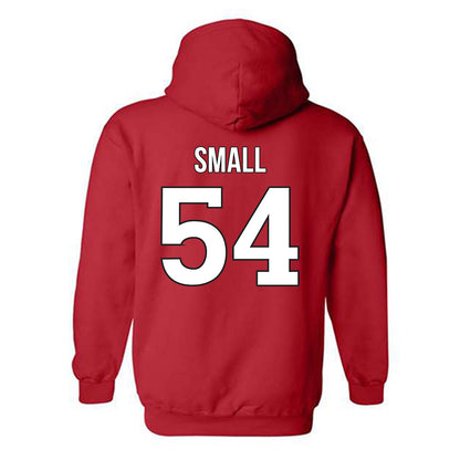 Rutgers - NCAA Football : Everett Small - Classic Shersey Hooded Sweatshirt-1